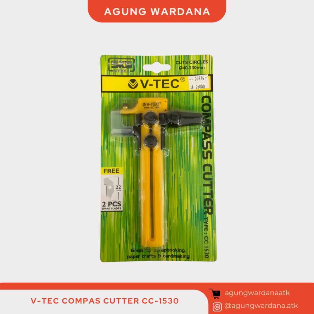 

V-TEC COMPAS CUTTER CC-1530