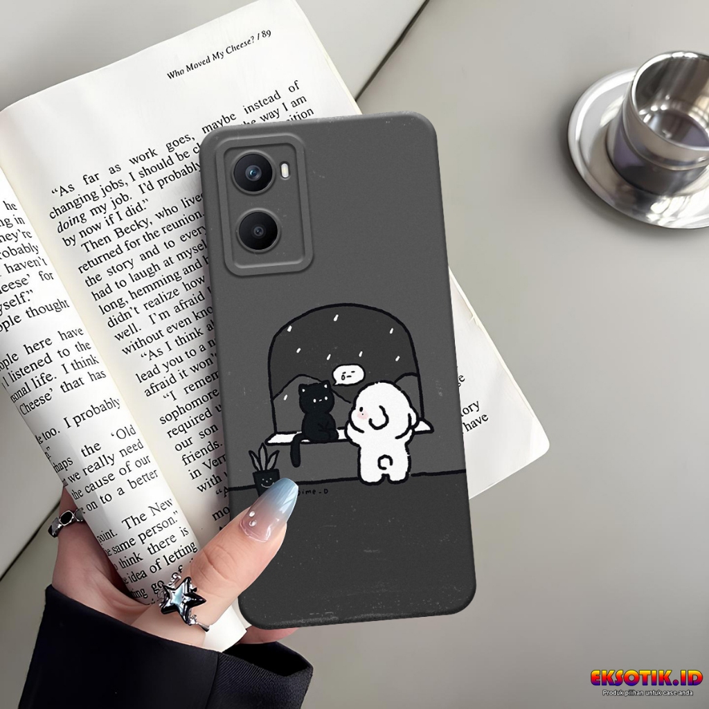 Case Oppo A96 - Casing Oppo A96 - Fashion Case - Silikon Oppo A96 - Motif Keren Dan Lucu - Softcase 