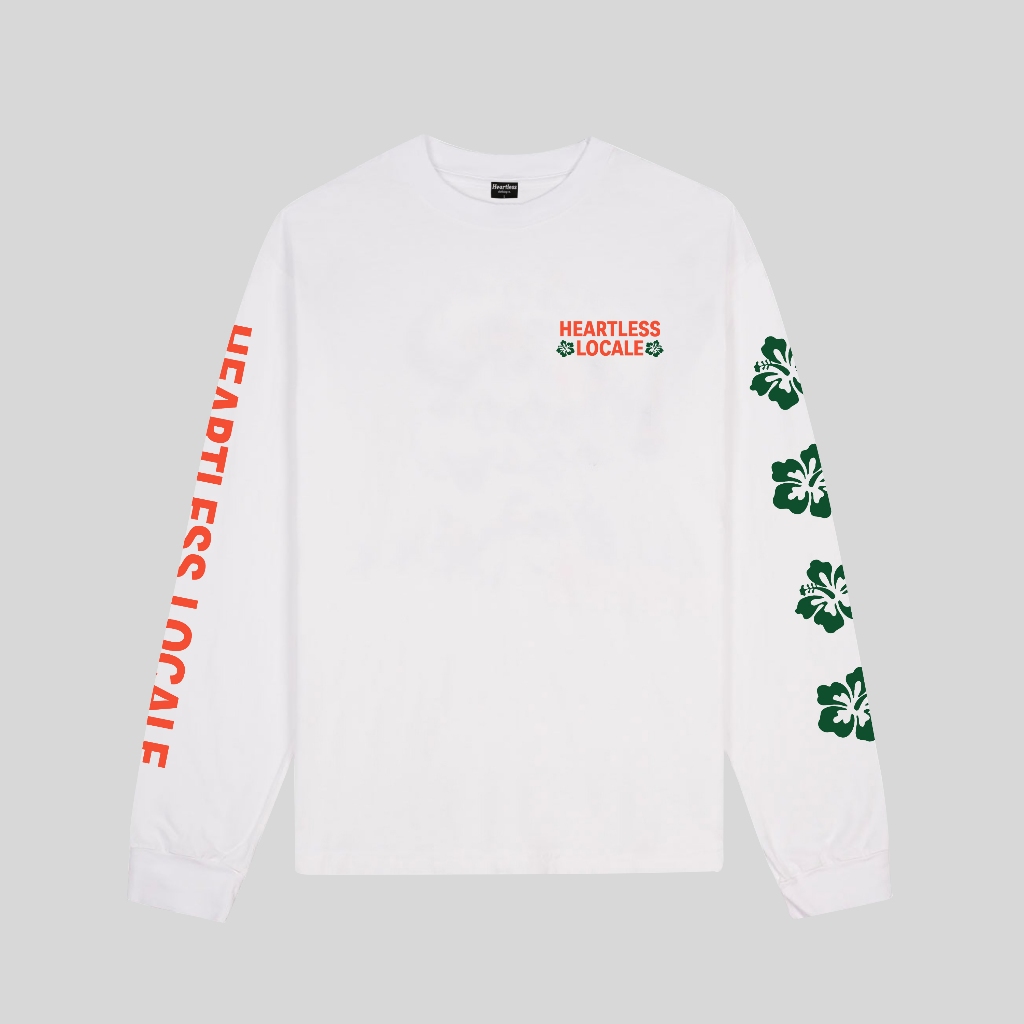 HEARTLESS LONGSLEEVE LOCALE WHITE
