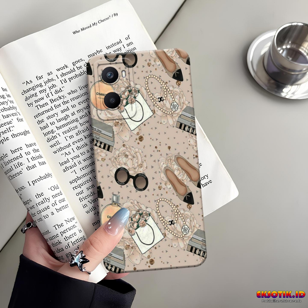 Case Oppo A96 - Casing Oppo A96 - Fashion Case - Silikon Oppo A96 - Motif Keren Dan Lucu - Softcase 