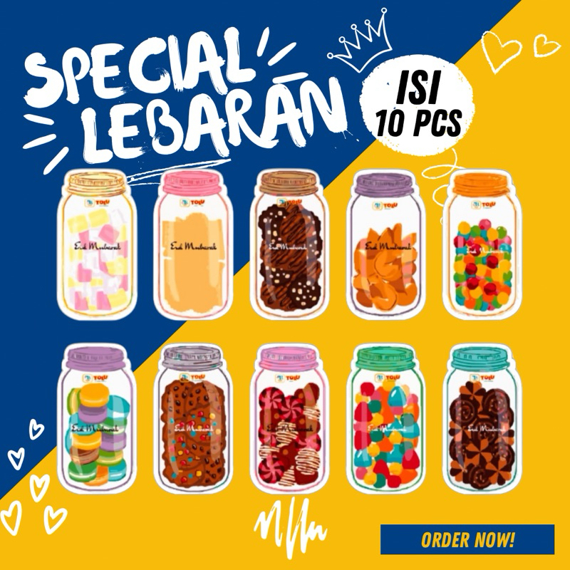 

Amplop Lebaran 3D Viral Topless Kue Khas Lebaran Amplop THR Unik Lucu isi 10pcs - TOLU