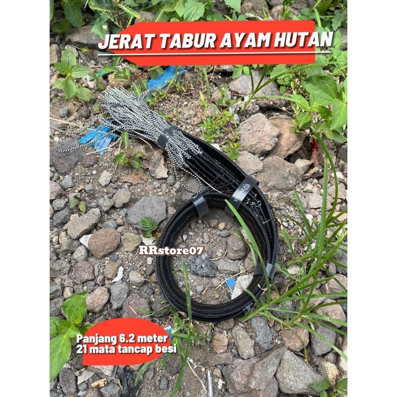 RRstore07 JERAT TABUR AYAM Hutan jebakan ayam hutan
