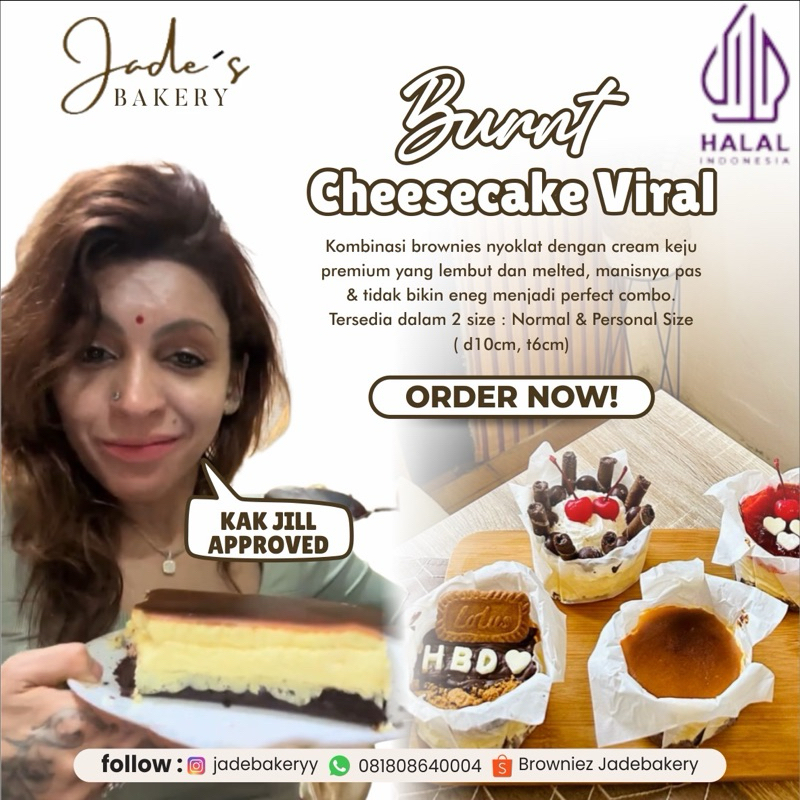 

Browniez Burnt Cheese Cake❤️