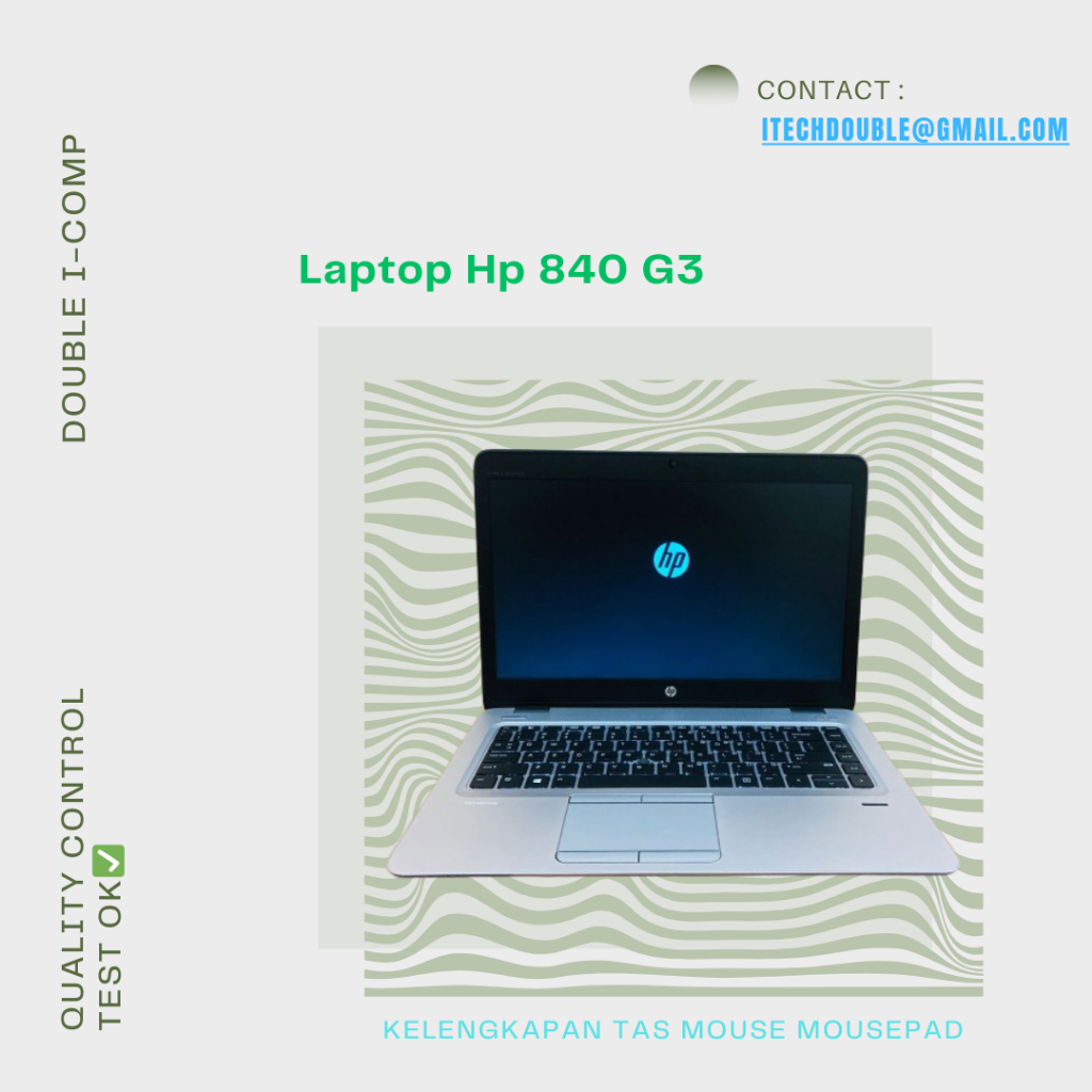 Laptop Second Hp 840 G3 Intel Core i5 Gen 6 Ram 8/256 Berkualitas!!