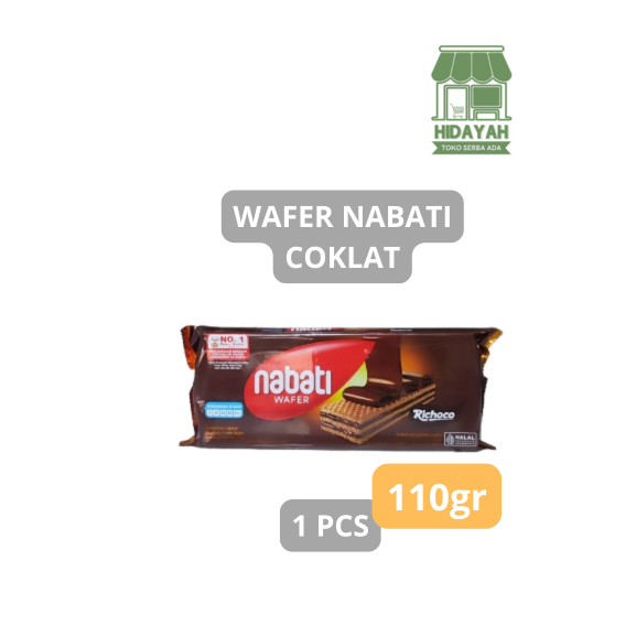 

Wafer Nabati Rasa Coklat Kemasan 110gr