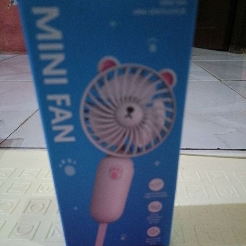 Miniso Cat Portable Rechargeable Fan (500mAh)