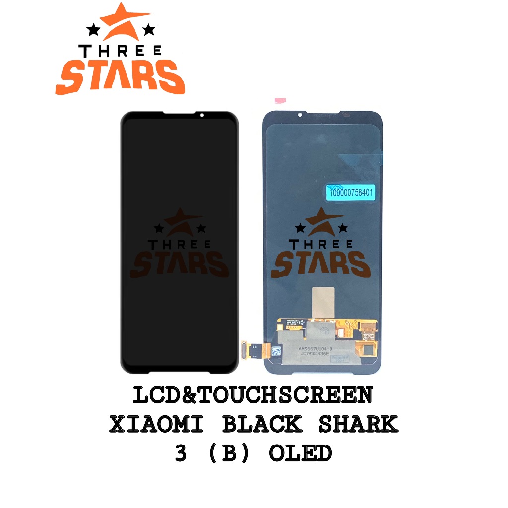 LCD TOUCHSCREEN XIAOMI BLACK SHARK 3 OLED *** _THREESTARS_
