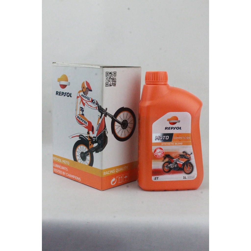 REPSOL MOTO RACING 2T OLI SAMPING REPSOL 2TAK COMPETITION ORIGINAL