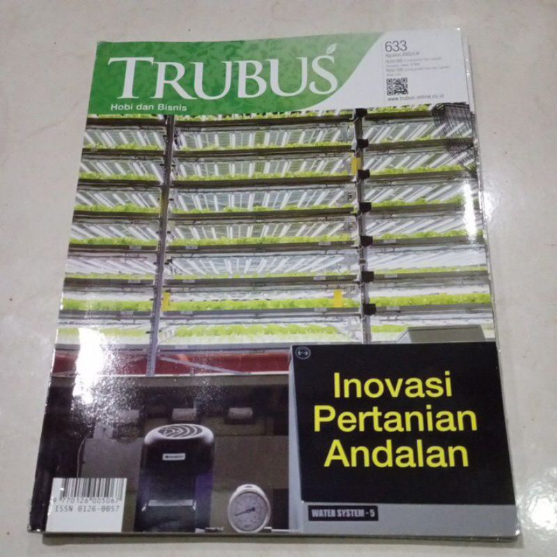 ( OBRAL ) BUKU BUDIDAYA PERTANIAN // PERKEBUNAN // TRUBUS // INOVASI PERTANIAN ANDALAN // ORIGINAL