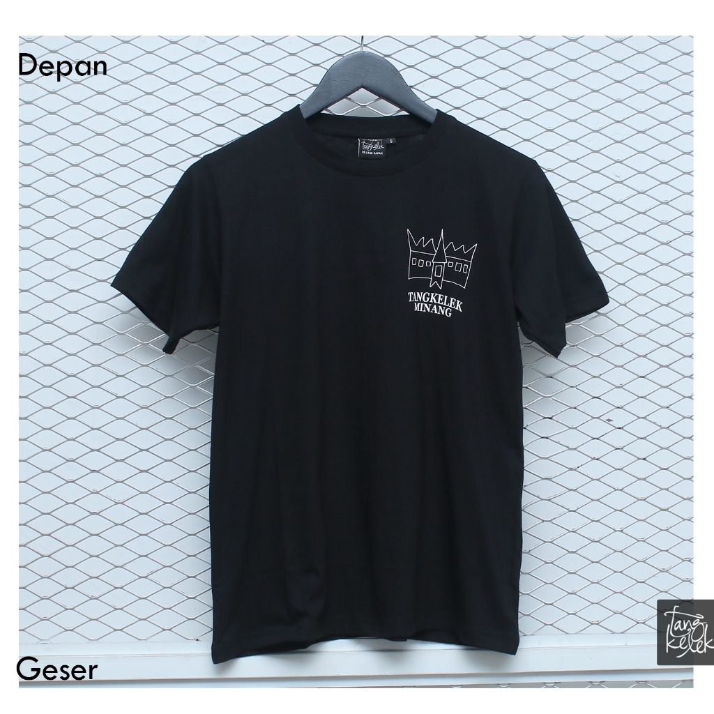 Tangkelek Baju Kaos Tangkelek Minang Warna Hitam
