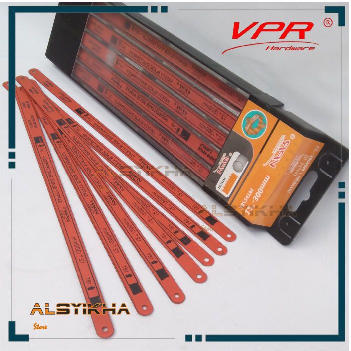 Grosir (100 pcs/kotak) Mata Gergaji Besi 12'' - 300 mm 18/24TPI/ VPR