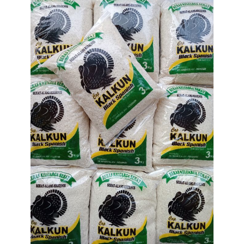 

Beras KALKUN 3 kg