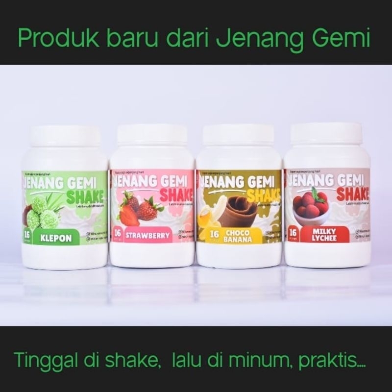 

Jenang Gemi Shake 400gr | Minuman Pengganti Makanan | Asam Lambung, Maag, Gerd