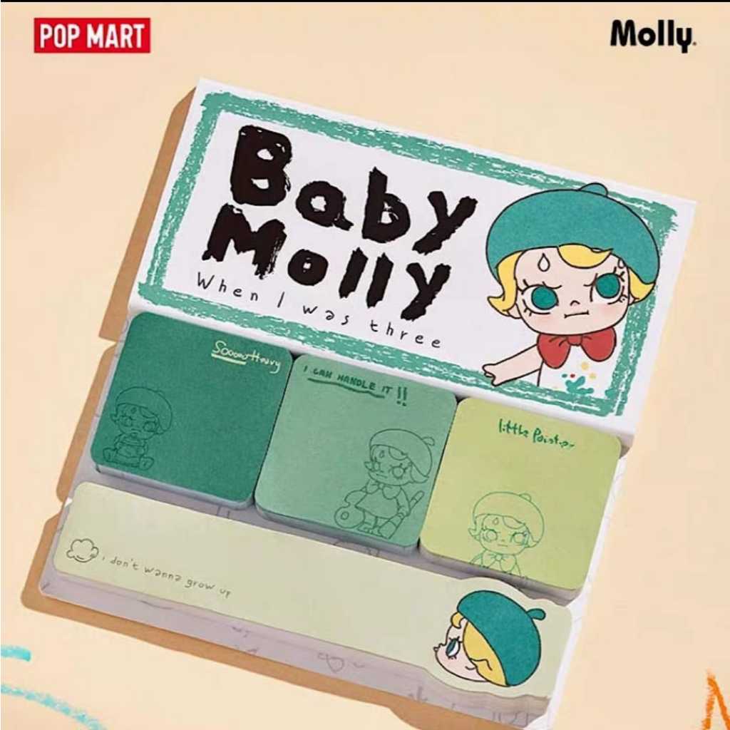 

Baby Molly Sticky Notes Pop Mart Original