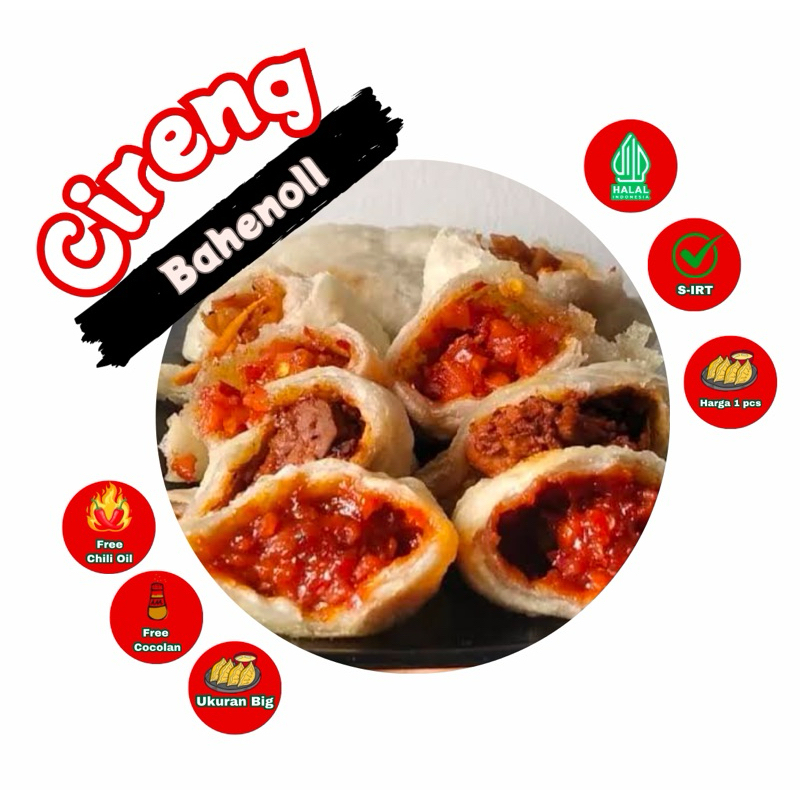 

Cireng Bahenol | Ukuran SMALL | Free Cocolan Chili Oil