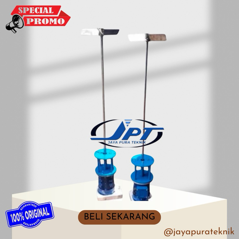 Agitator Mixer Chemical Kimia SS304 0,55Kw 0,75Hp 2800Rpm - 380v 2800r - 220V 2800Rpm