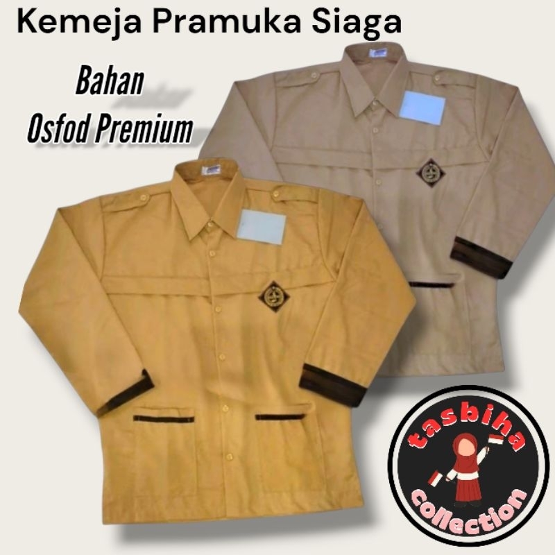 kemeja panjang siaga SD/seragam sekolah seragam sd seragam sekolah sd seragam pramuka siaga seragam 