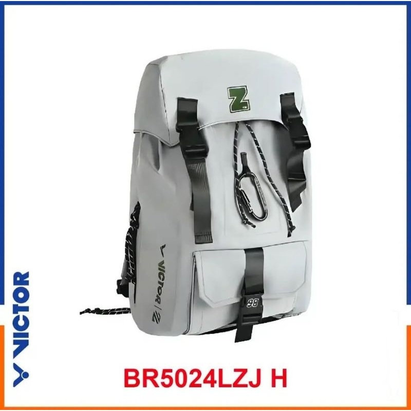 Tas Badminton Bulutangkis Ransel LZJ Backpack BR 5024 Victor / BR5024 LZJ Victor