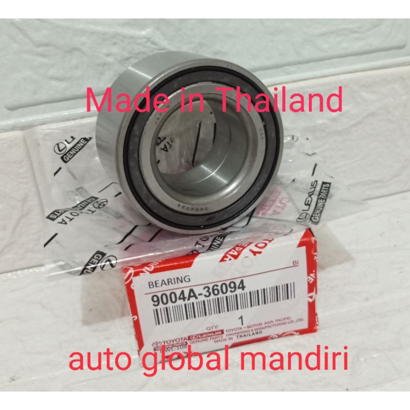 BEARING BERING RODA DEPAN LAHAR LAHER RODA DEPAN AVANZA XENIA 1.3CC MADE IN THAILAND