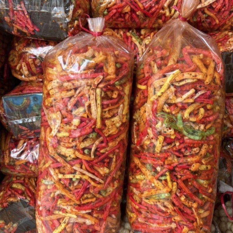 

seblak beton / kerupuk beton