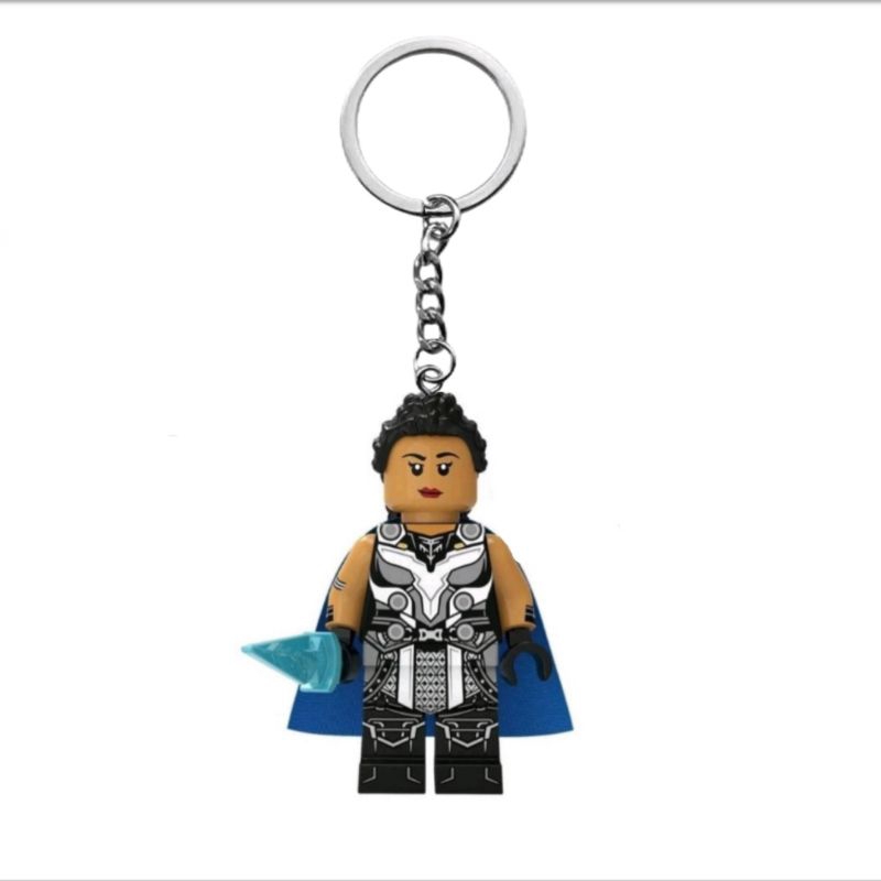 Gantungan Kunci Valkyrie Thor Marvel Keychain Minifigure