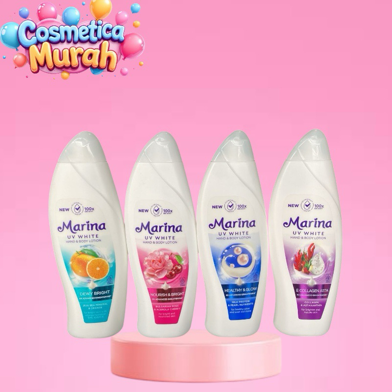 ck] MARINA UV WHITE LOTION 460 ML - LOTION VIRAL PEMUTIH MARINA - MARINA LOTION