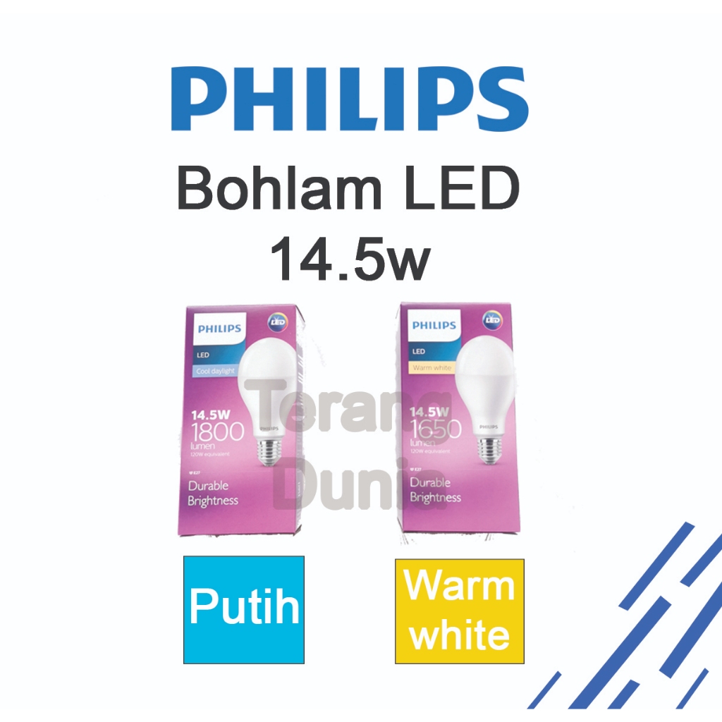 Bohlam LED Philips 14.5w Bohlam Philips LED 14.5w Bohlam Philips 14.5w Bohlam Philips 14w