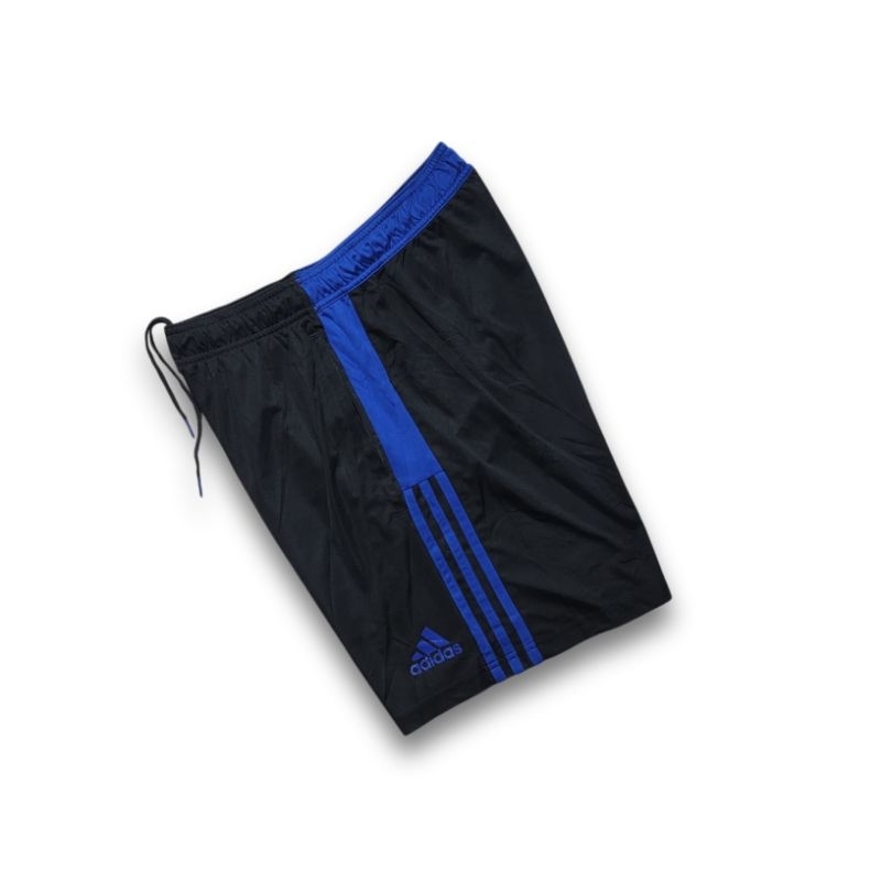 Celana pendek Adidas Soccer Hitam Pekat Second original