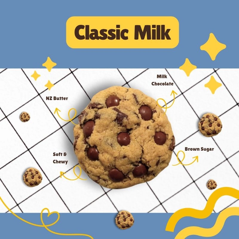 

[Soft Cookies ] - Bboeinsbakes - Classic Milk Cookies