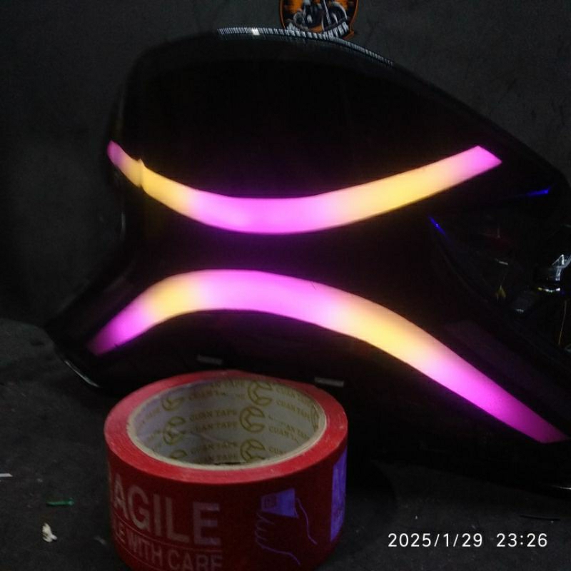 (TERBARU) Stoplamp RGB PCX 150/ Stoplamp Lazy RGB 210 mode/ Lampu Belakang PCX 150/ Stoplamp Lazy PC
