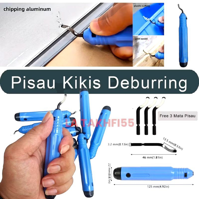 

Pisau Deburring Tool NB1100 Kikir Kerok Chamfering Scraper Trimming Kikir Hasil 3d Printing
