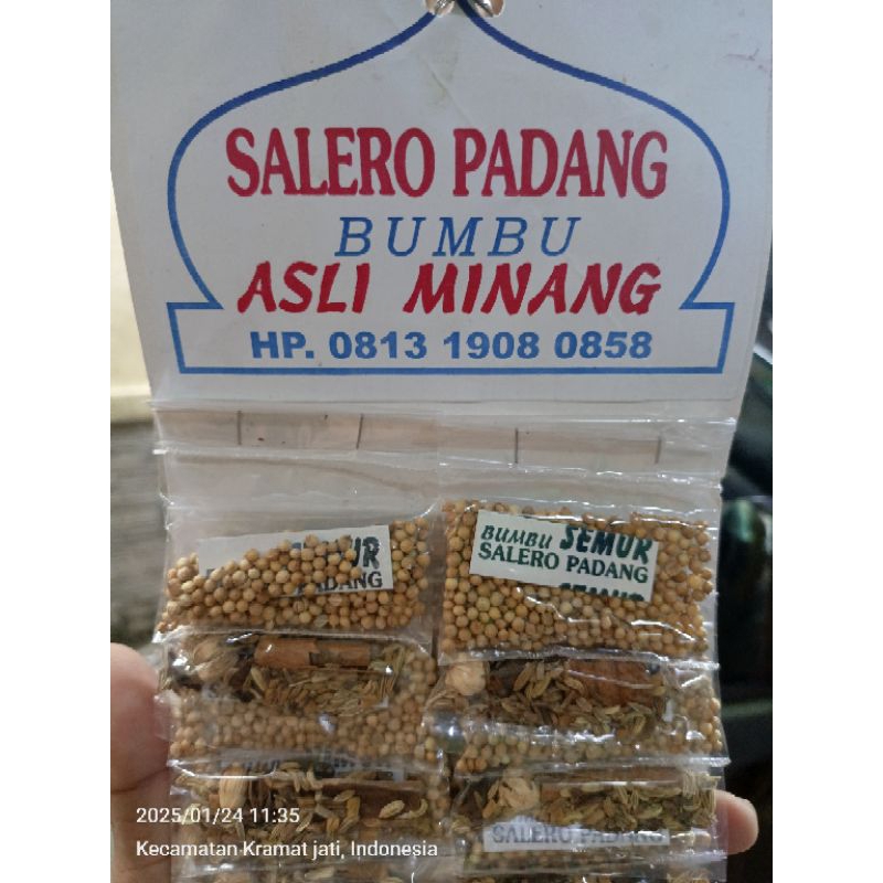 

bumbu semur salero padang asli minang bumbu semur 1 pcs