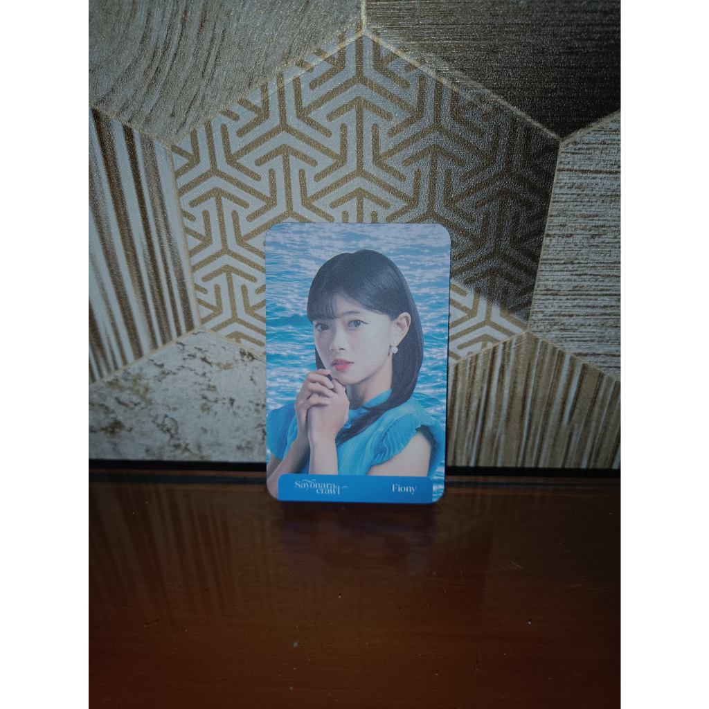 Photocard Fiony Sayonara Crawl