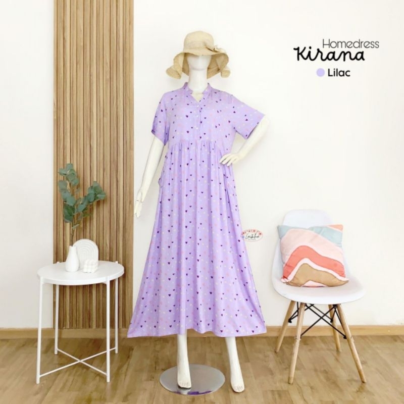 Homedress Kirana Lilac By Laikha DailyWear