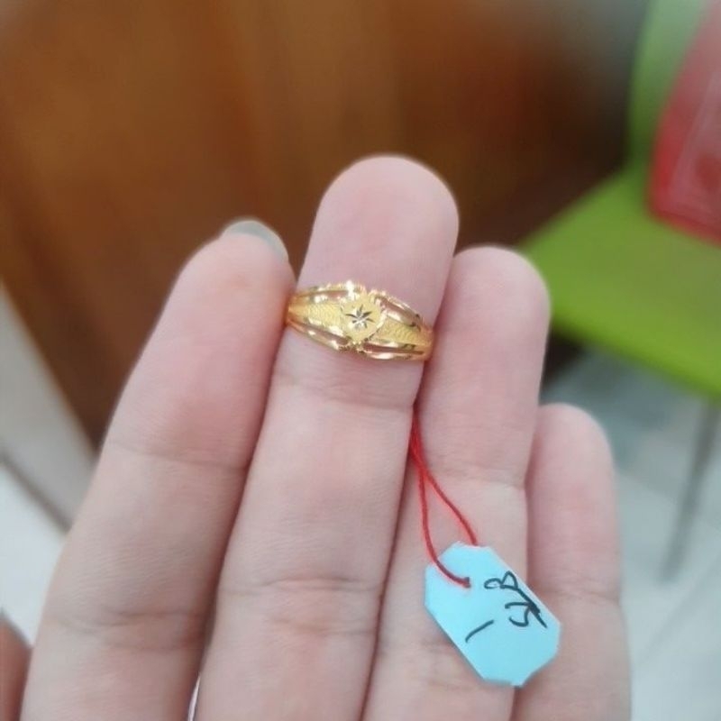 cincin Emas asli kadar 875 20K