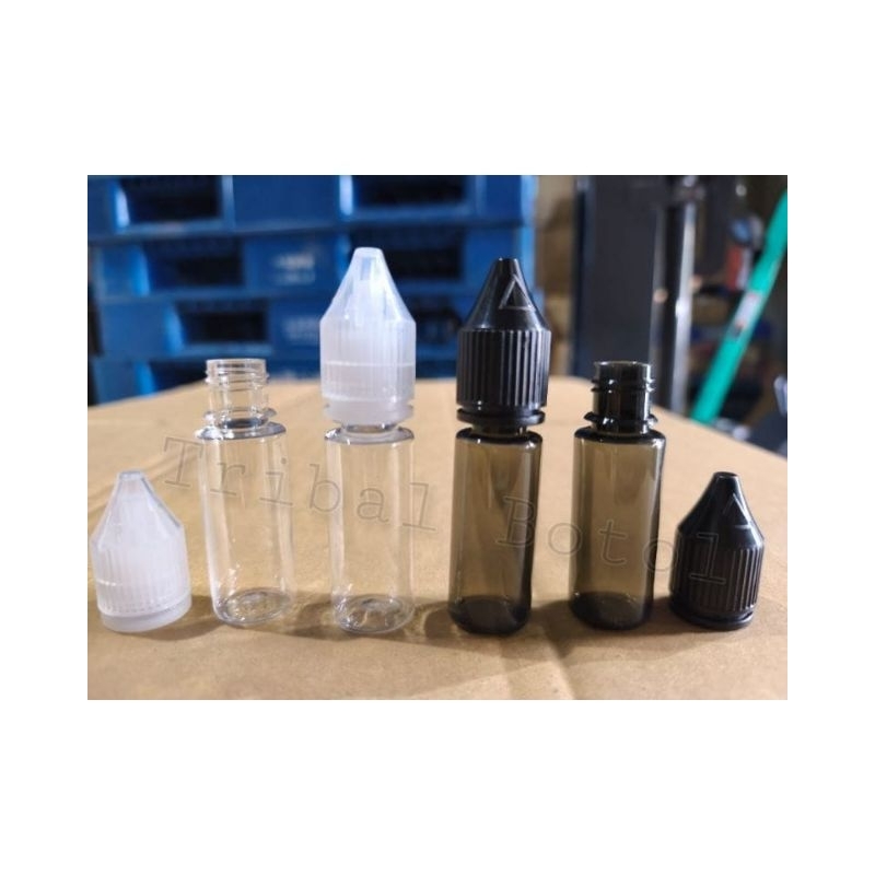 Botol chubby 15ml PET / botol essen 15ml / botol tetes 15ml / botol plastik 15ml