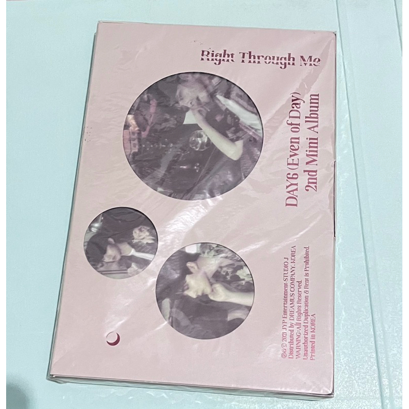 album day6 right through me even of day