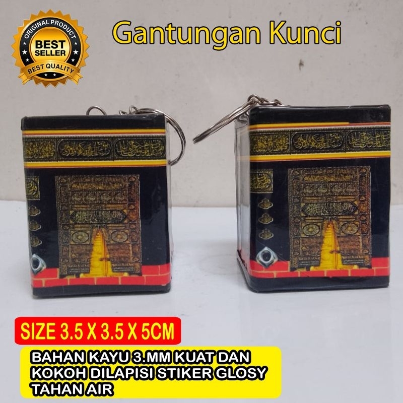 Gantungan Kunci Miniatur Ka'bah