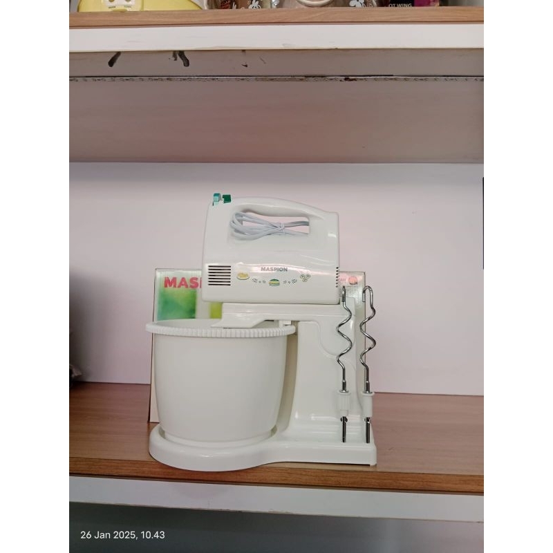 Maspion Hand & stand mixer mt 1140 maspion mixer com MT1140 - MASPION 1140