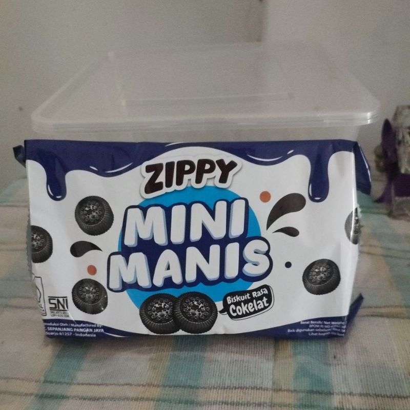 

Zippy Mini Manis Cokelat Rasa Kering