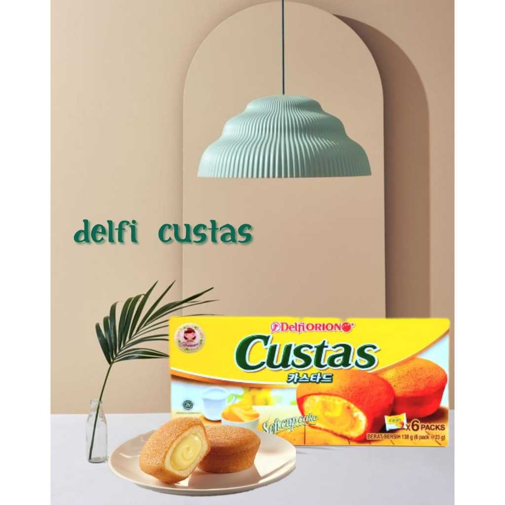 

.Snack import | Delfi Orion Custas Soft Cupcake 138 gr isi 6 pcs ( ds bgr )