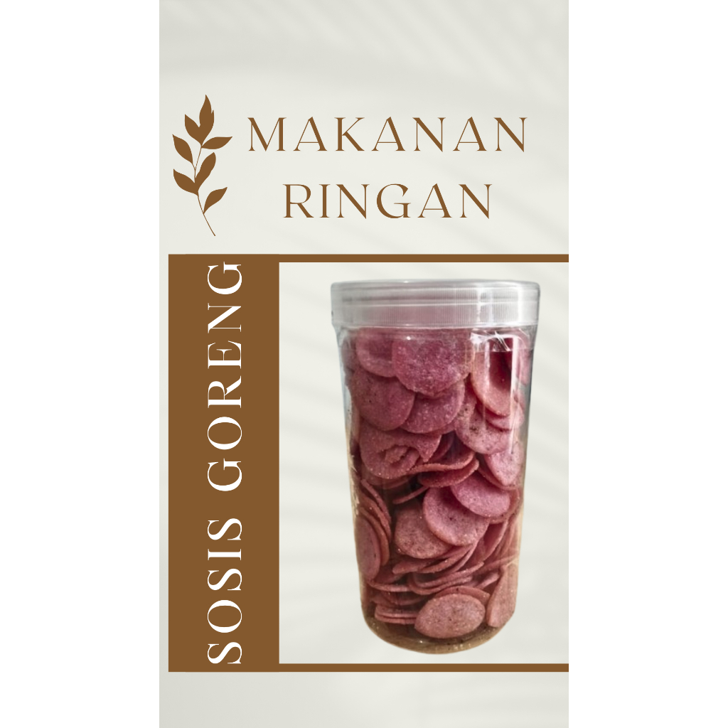

Snack Terbaru sosis Goreng Rasa Menarik Renyah Termurah 100% tanpa Pengawet