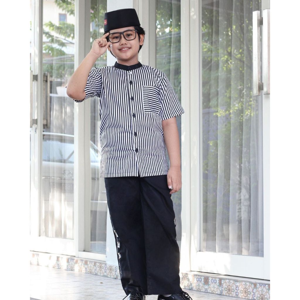[7] [RUMAH DANNIS] Busana Pakaian Takwa Koko baju anak Muslim laki laki cowok Rumah Dannis size 6 7 