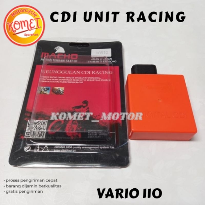 [KOMET] CDI RACING NO LIMIT VARIO 110 KARBU/VARIO LAMA [MACHO]