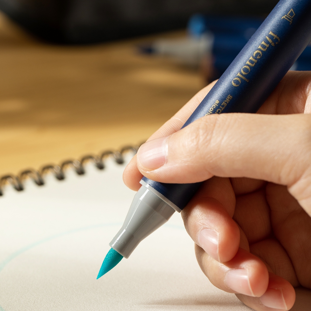 

D3W! Deli Finenolo Spidol Sketsa / Sketch Marker Dual tip 30 80 Warna EC184