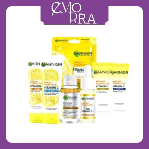 Garnier Bright Complete Paket Lengkap Size Kecil