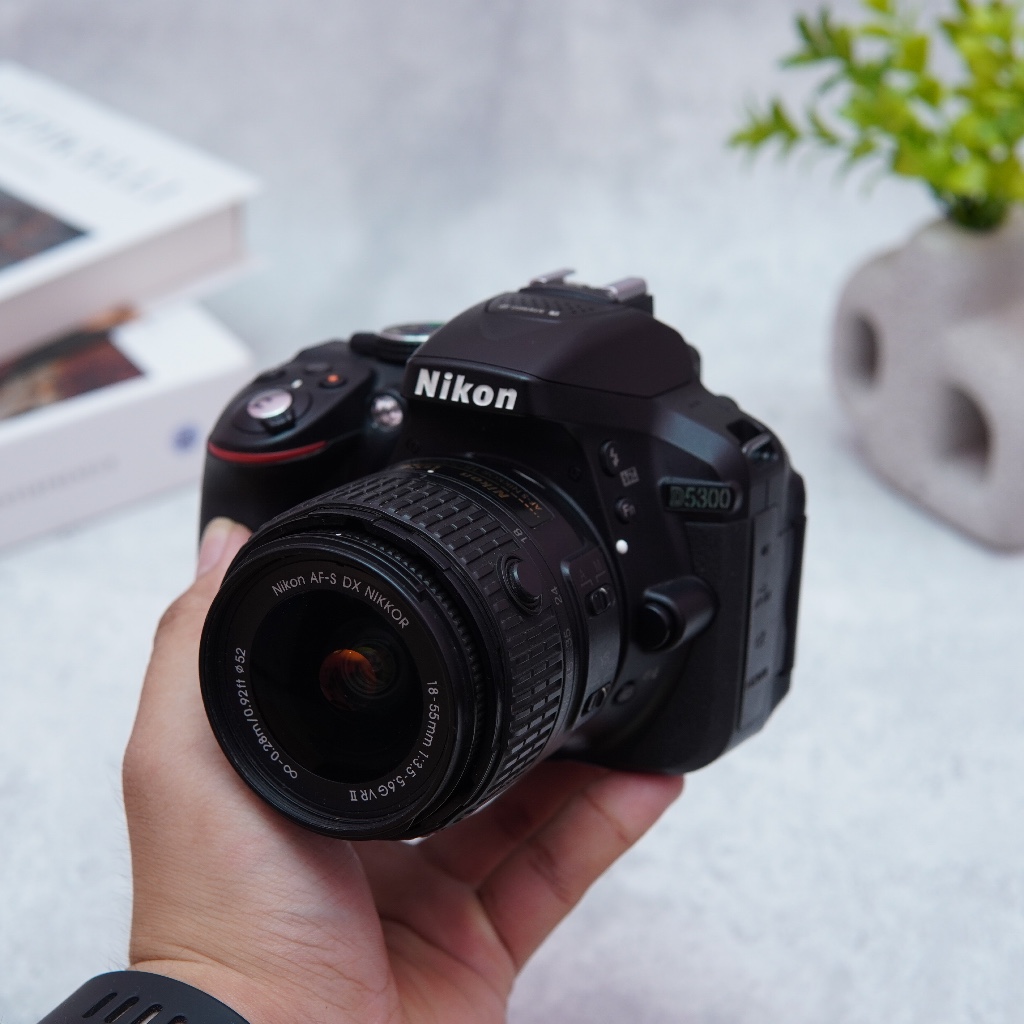 Kamera Nikon D5300 Kit Murah Bergaransi - DSLR WIFI Bekas Second