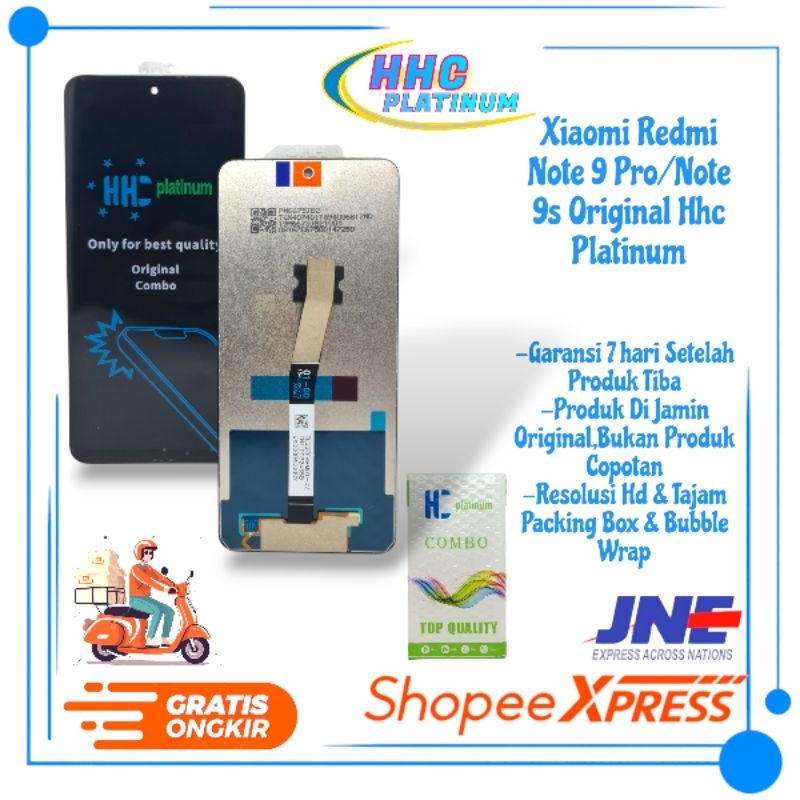 LCD TOUCHSCREEN REDMI NOTE 9 PRO/NOTE 9S ORIGINAL