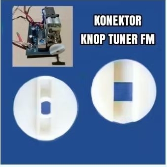 SET Knop tuner FM Radio FM plastik
