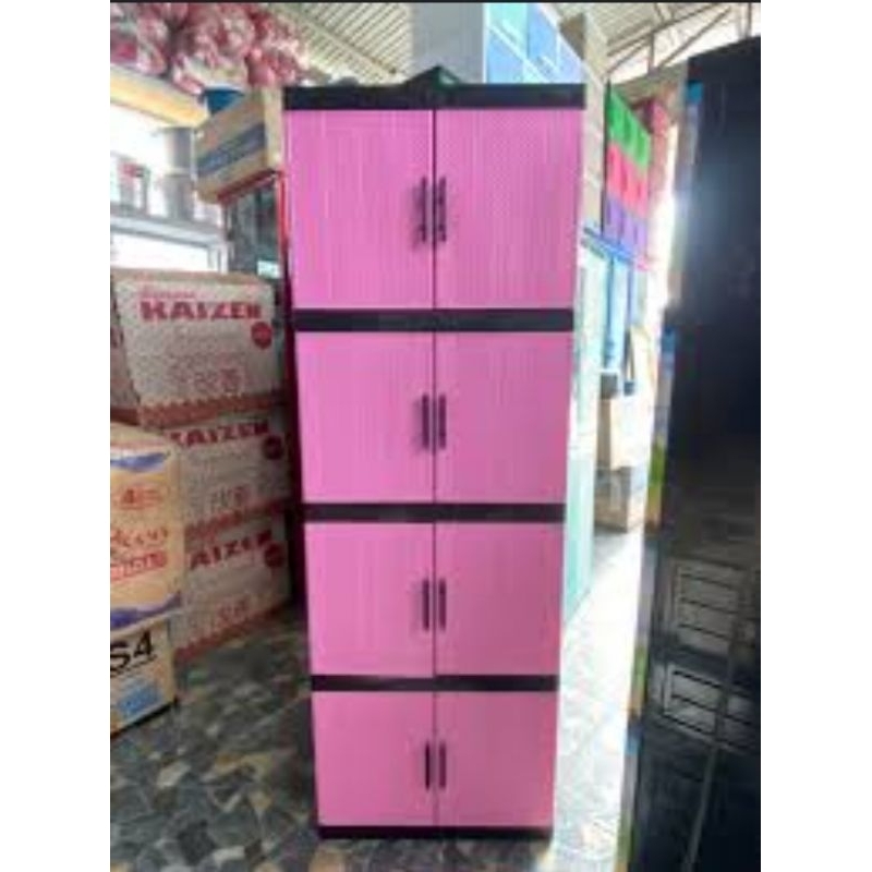 lomari plastik 4 susun